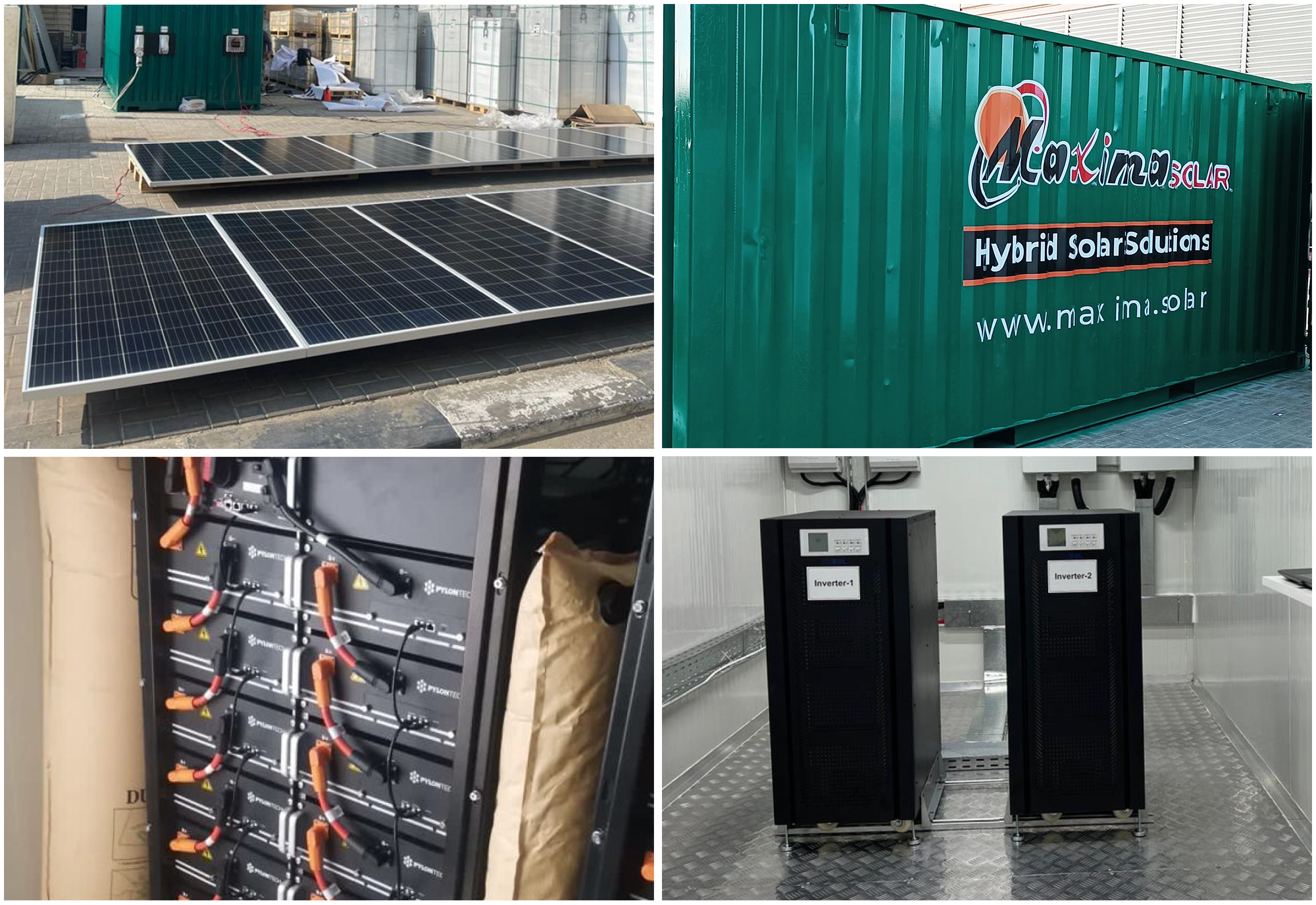 Aga Khan Health Center. (Solar system Backup during Grid Shut down)