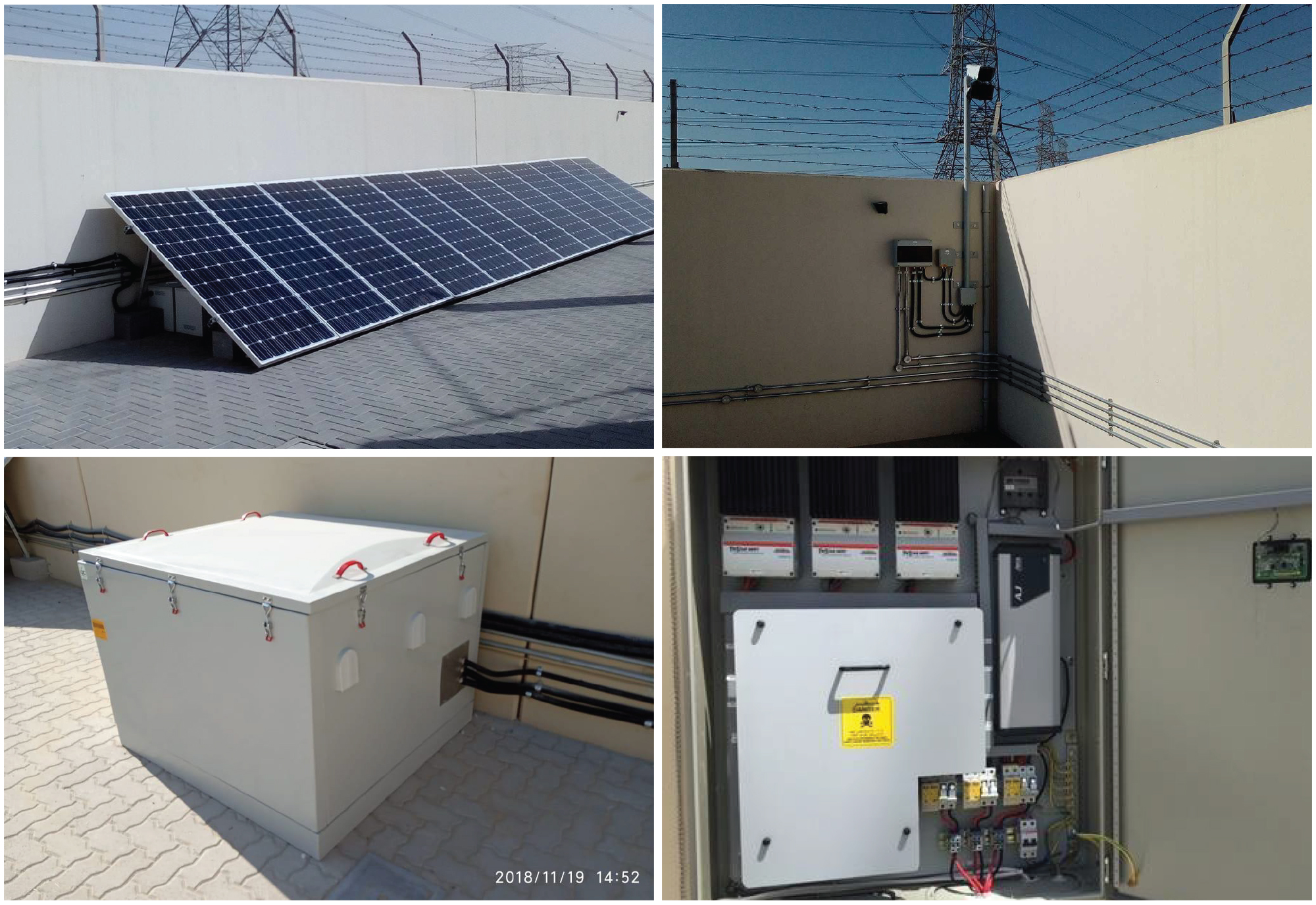 Dubai Municipality.  (Solar Off grid System for RTU System)
